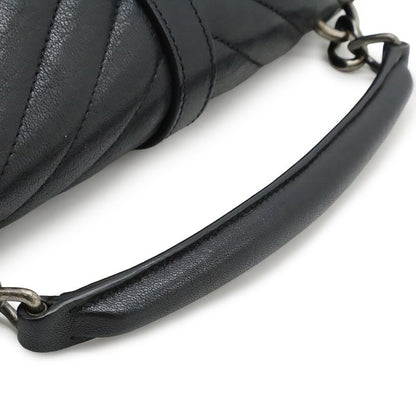 Saint Laurent Paris YSL Yves Carre Handbag 2-Way Chain