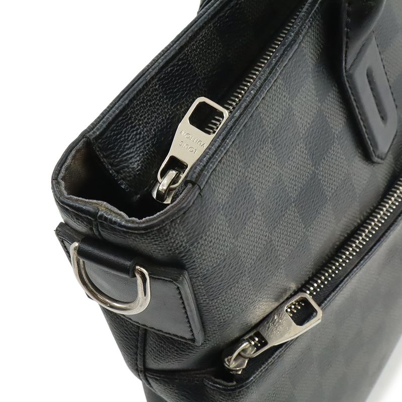 Louis Vuitton Damier Graphite Bree Business Document Purse