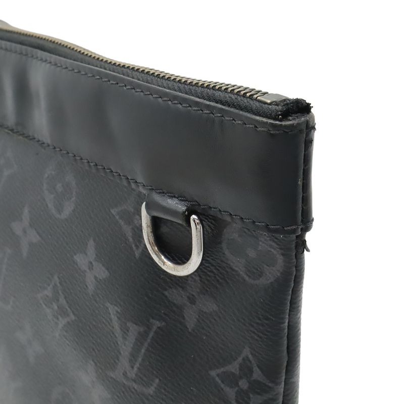 Louis Vuitton Monogram Eclipse Pochette Discovery Clutch