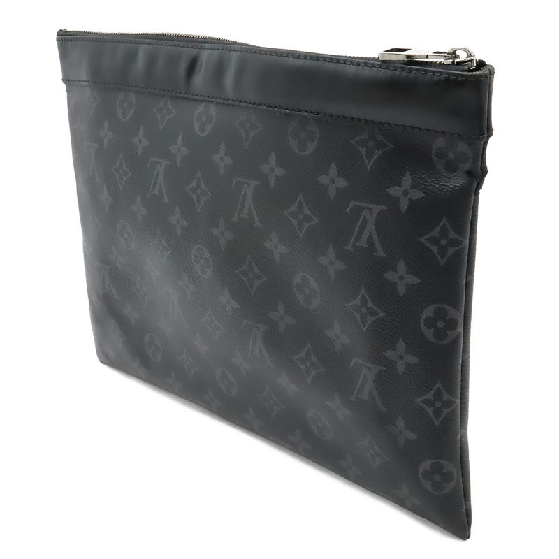 Louis Vuitton Monogram Eclipse Pochette Discovery Clutch