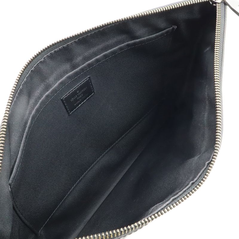 Louis Vuitton Monogram Eclipse Pochette Discovery Clutch