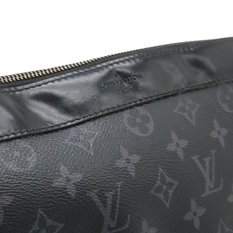 Louis Vuitton Monogram Eclipse Pochette Discovery Clutch