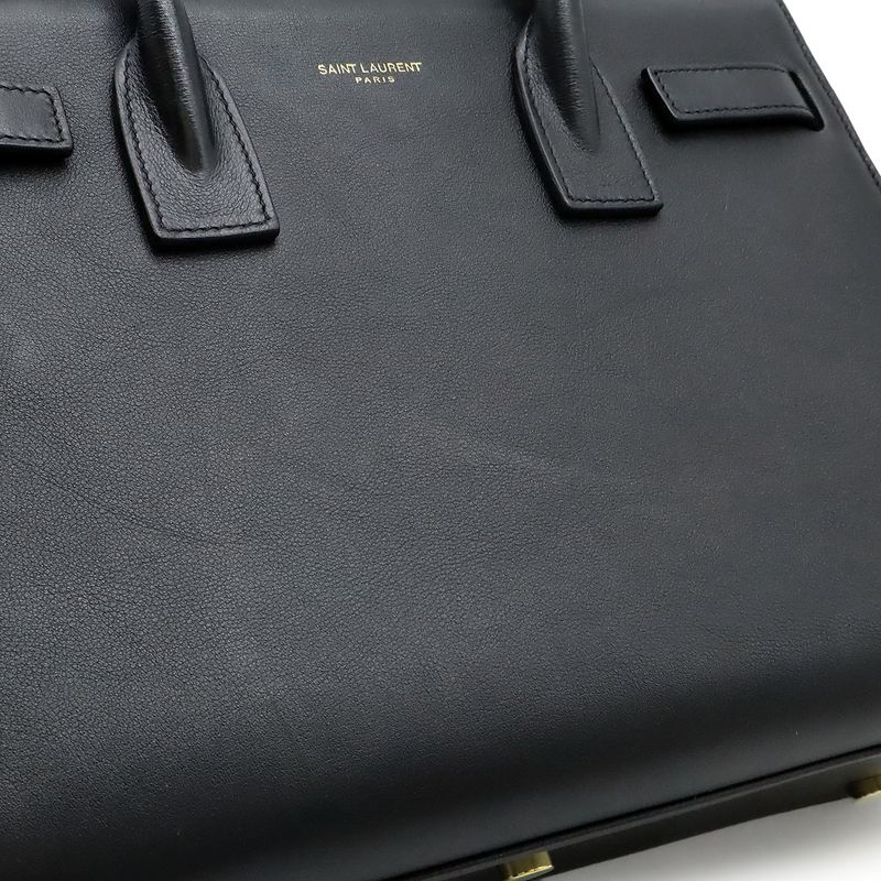 Saint Laurent Paris YSL Yves Baby Sac Dojour Handbag 2-Way