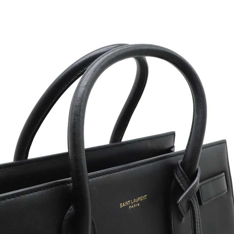 Saint Laurent Paris YSL Yves Baby Sac Dojour Handbag 2-Way