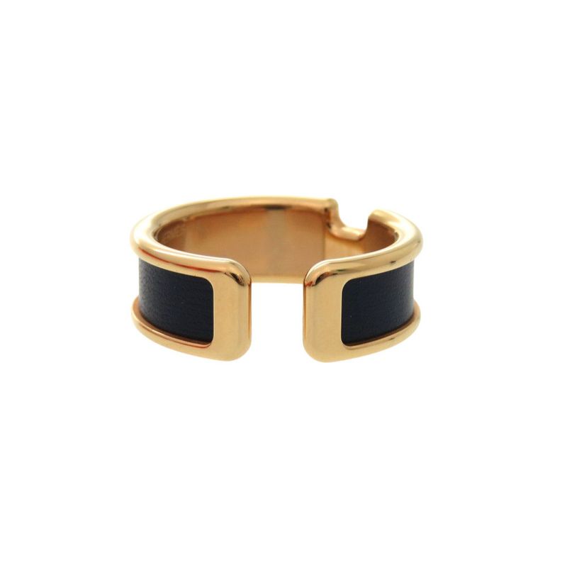 Hermes Olympe GM Leather Navy Gold