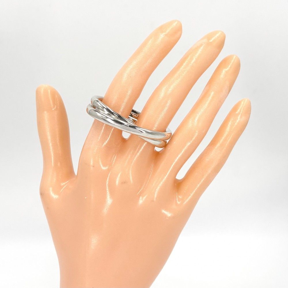 Hermes Ring Chaine D'ancre Punk Double