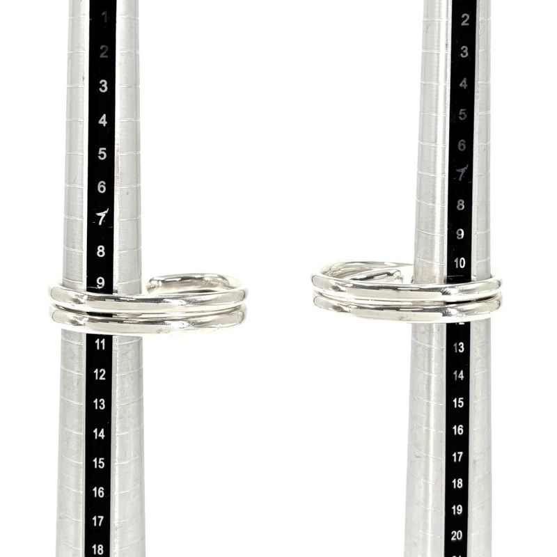 Hermes Ring Chaine D'ancre Punk Double