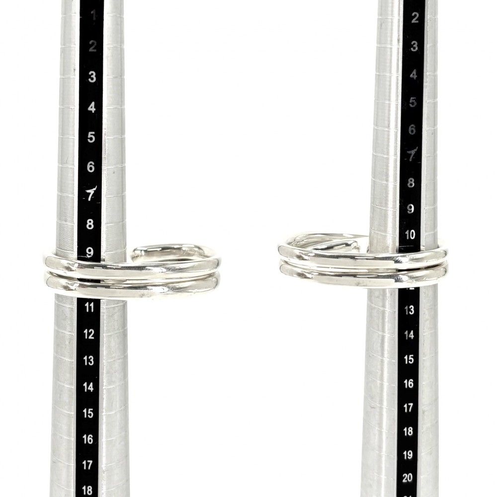 Hermes Ring Chaine D'ancre Punk Double