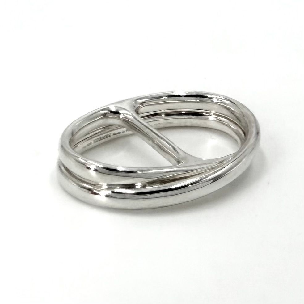 Hermes Ring Chaine D'ancre Punk Double