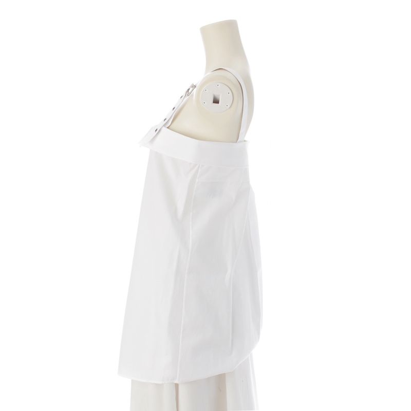 Dior Cotton Logo Bee Embroidery Camisole Shirt Blouse Top