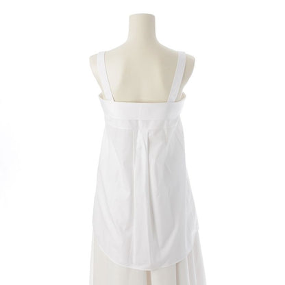 Dior Cotton Logo Bee Embroidery Camisole Shirt Blouse Top