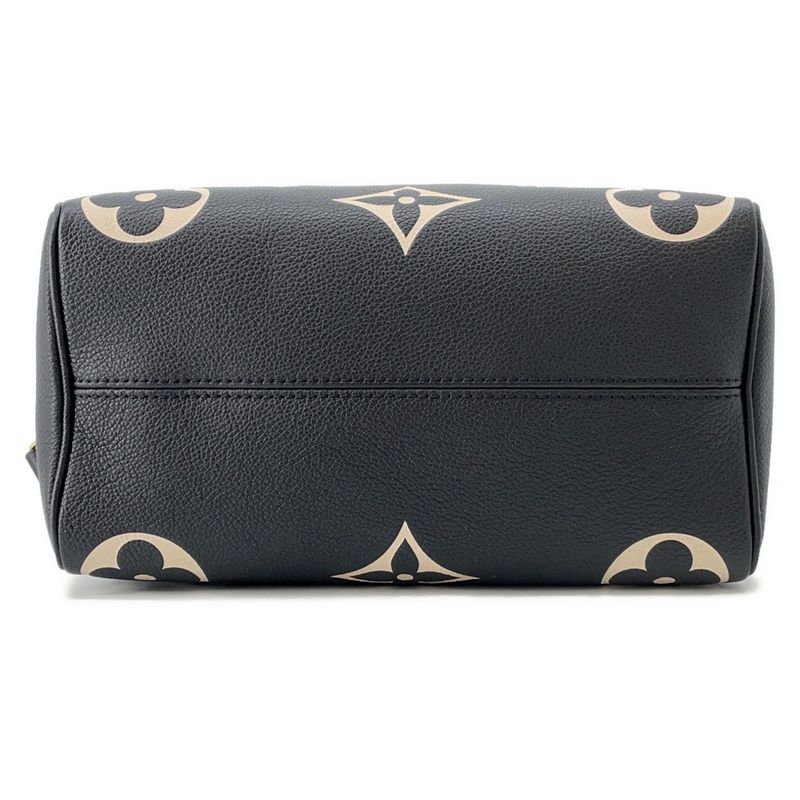 Louis Vuitton Handbag Bicolor Monogram Empreinte Speedy Bandouliere 25