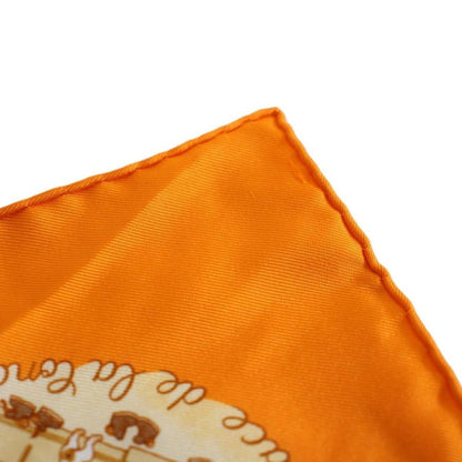Hermes Carre 45 Gavroche Scarf les Triples Mischievous Triplets Silk