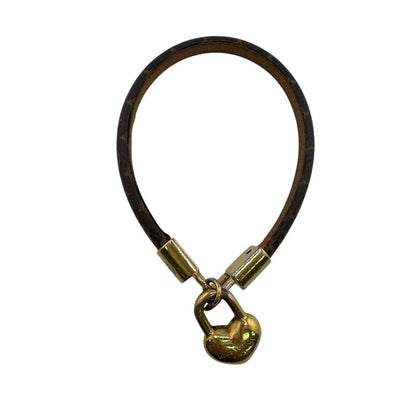 Louis Vuitton Cles Adjustable Lock Bracelet Gold