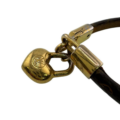 Louis Vuitton Cles Adjustable Lock Bracelet Gold