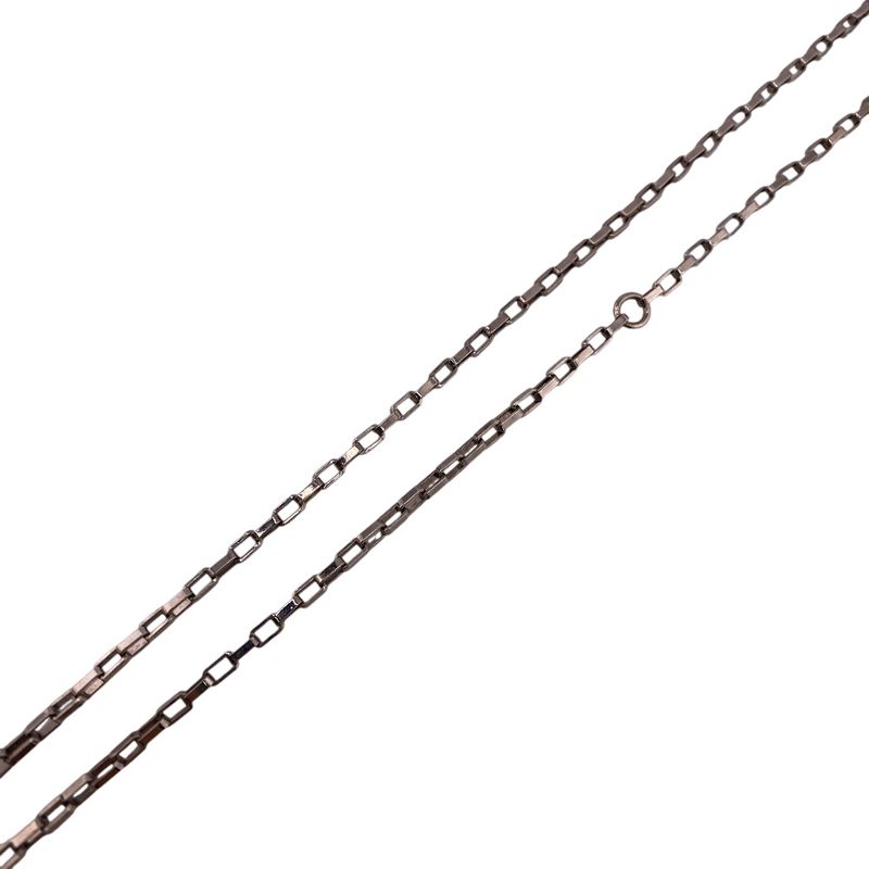 Louis Vuitton Collier Damier Colors Necklace Silver