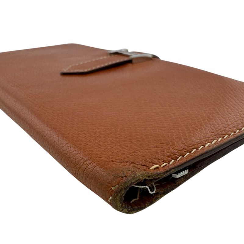 Hermes Bearn Long Wallet Brown