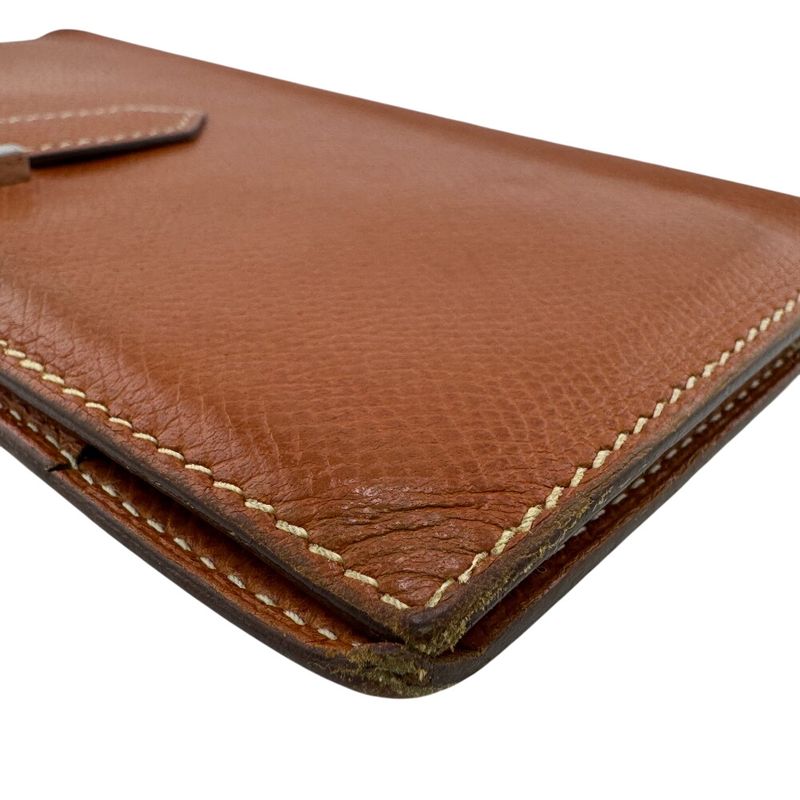 Hermes Bearn Long Wallet Brown