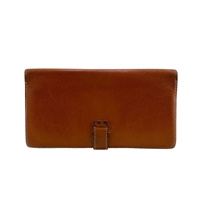 Hermes Bearn Long Wallet Brown