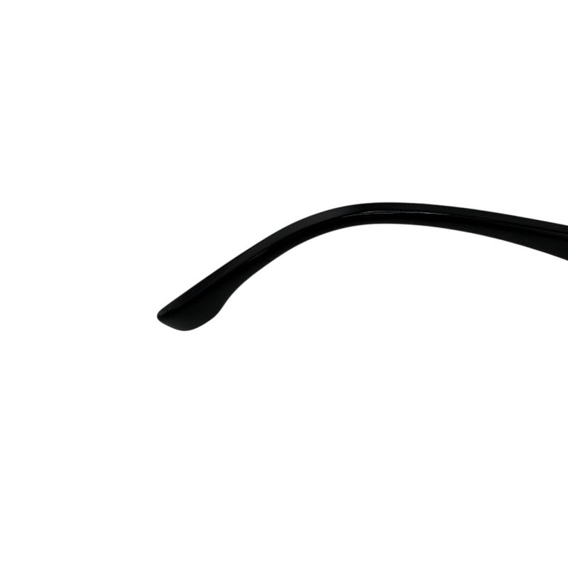 Fendi Logo FF Prescription Gradient Aviator Sunglasses Black