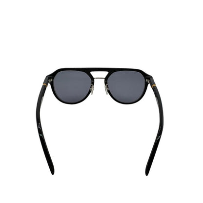 Fendi Logo FF Prescription Gradient Aviator Sunglasses Black