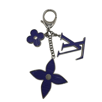Louis Vuitton Key Holder Key Ring Bijou Sac Full Dou Epi Charm Purple