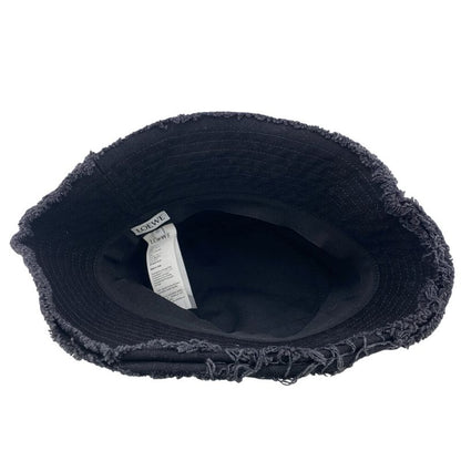 Loewe Logo Fringe Hat Black