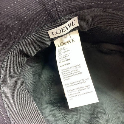 Loewe Logo Fringe Hat Black