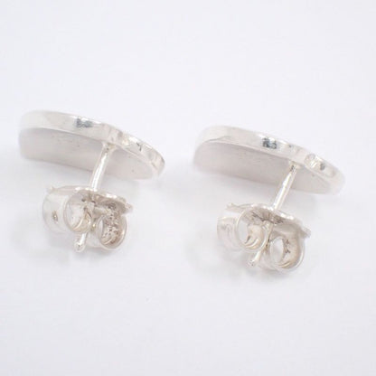 Gucci Interlocking Heart Earrings Enamel Blue