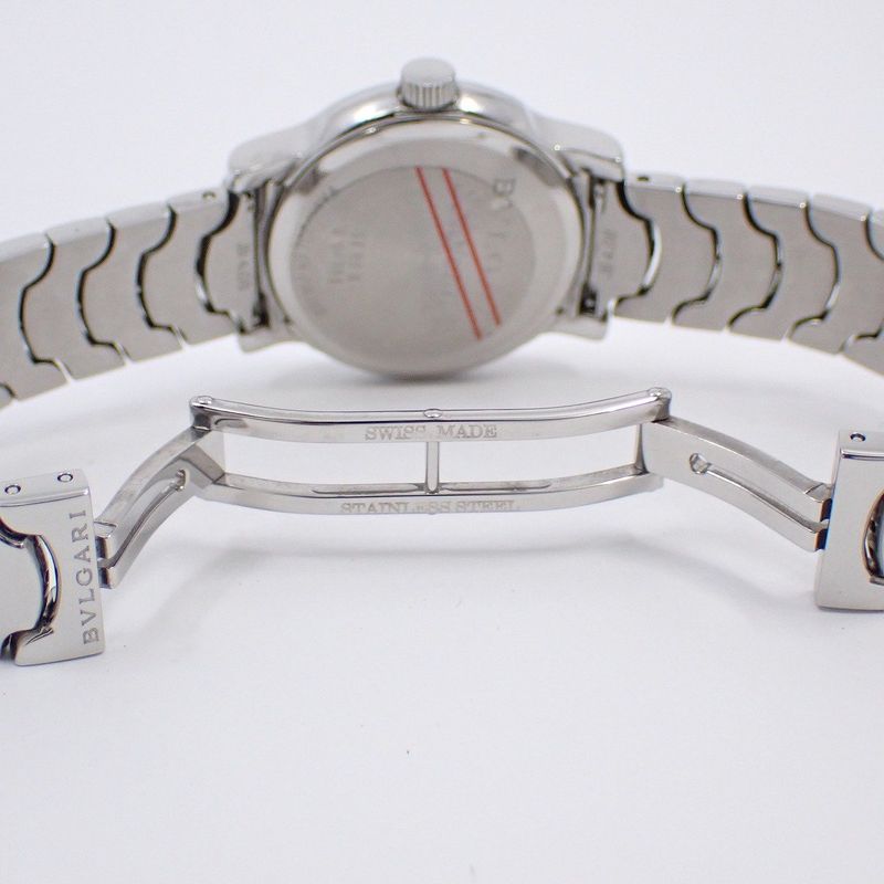 Bvlgari Solo Tempo Quartz Watch Black Dial SS [ioki