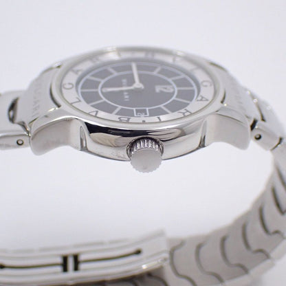 Bvlgari Solo Tempo Quartz Watch Black Dial SS [ioki