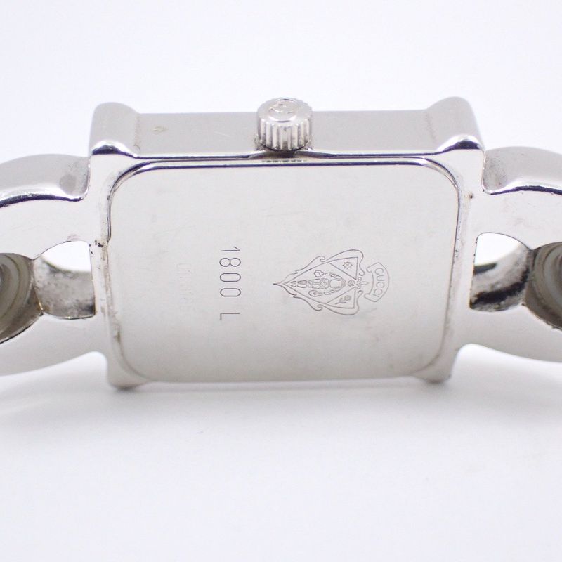 Gucci Quartz Watch Silver Color White Dial with 2