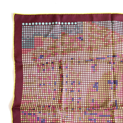 Hermes Carre 70 Scarf Rendez Vous AU 24 See You at 24:00 Silk Brown [ioki
