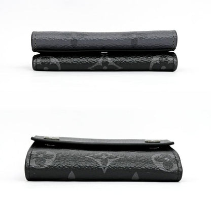 Louis Vuitton Discovery Compact Wallet Monogram Eclipse Gray Black