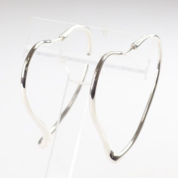 Tiffany & Co. Elsa Peretti Open Heart Earrings Large Star Ring Silver Hoop