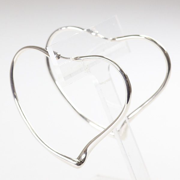 Tiffany & Co. Elsa Peretti Open Heart Earrings Large Star Ring Silver Hoop