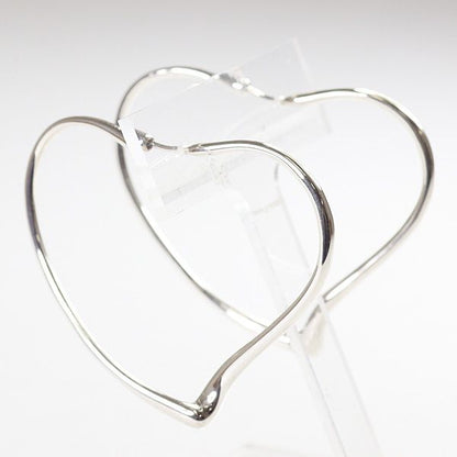 Tiffany & Co. Elsa Peretti Open Heart Earrings Large Star Ring Silver Hoop