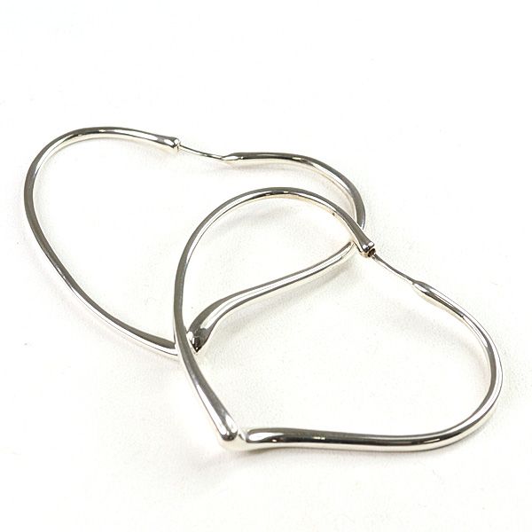 Tiffany & Co. Elsa Peretti Open Heart Earrings Large Star Ring Silver Hoop