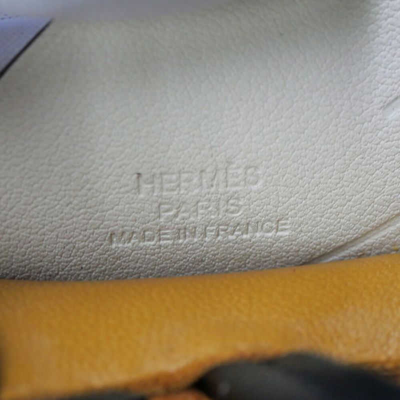 Hermes Pegasus MM Sesame Nata Black Bag Charm Leather