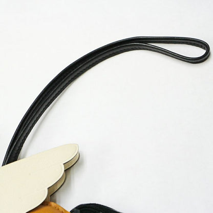 Hermes Pegasus MM Sesame Nata Black Bag Charm Leather