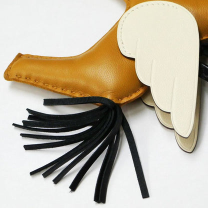 Hermes Pegasus MM Sesame Nata Black Bag Charm Leather