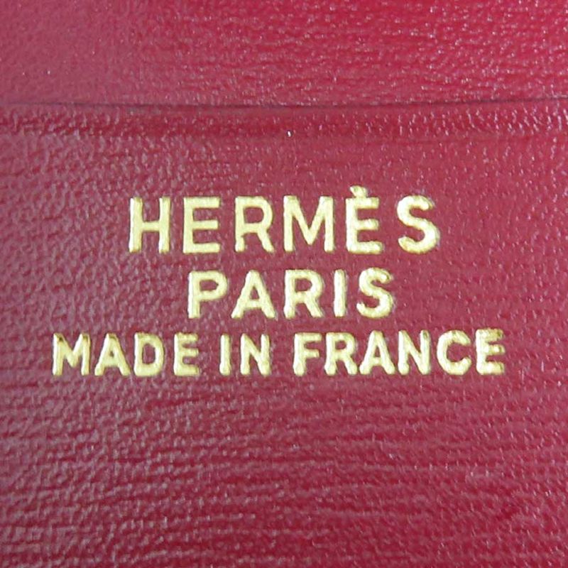 Hermes Notebook Cover Leather Black