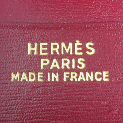 Hermes Notebook Cover Leather Black
