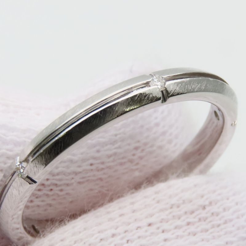 Tiffany & Co. Ring Strimerica Naro 18K White Gold Diamond
