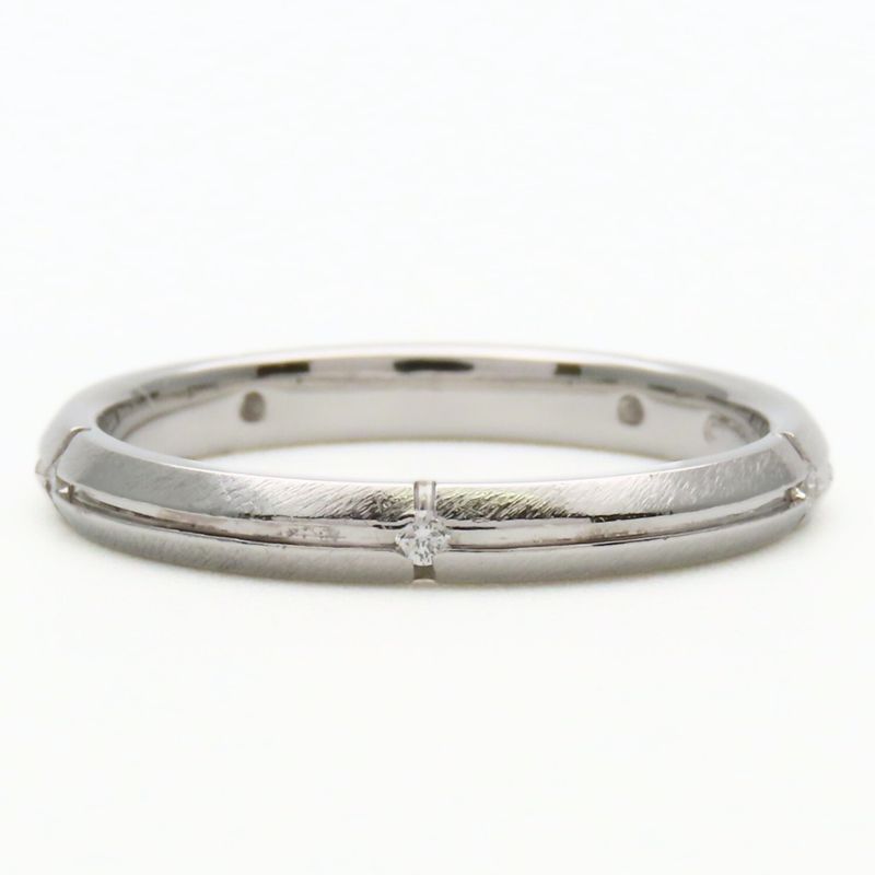 Tiffany & Co. Ring Strimerica Naro 18K White Gold Diamond