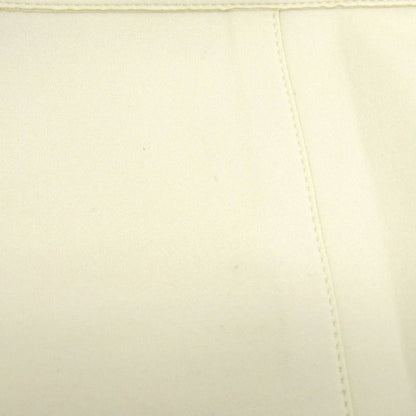 Louis Vuitton LV Stripe Pencil Skirt Nylon Polyurethane Ivory