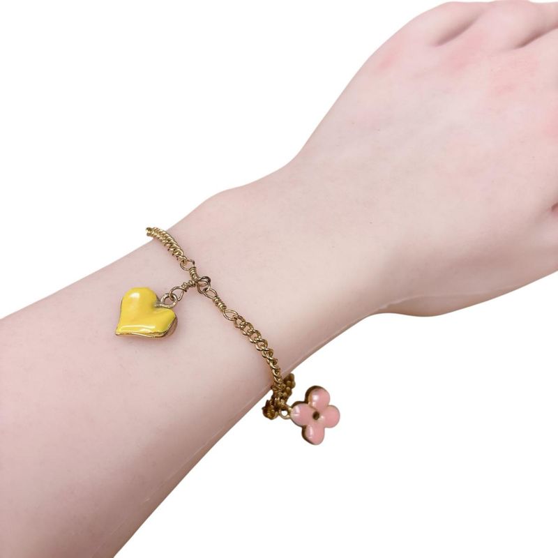 Louis Vuitton Sweet Monogram Bracelet Gold