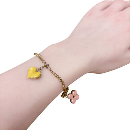 Louis Vuitton Sweet Monogram Bracelet Gold
