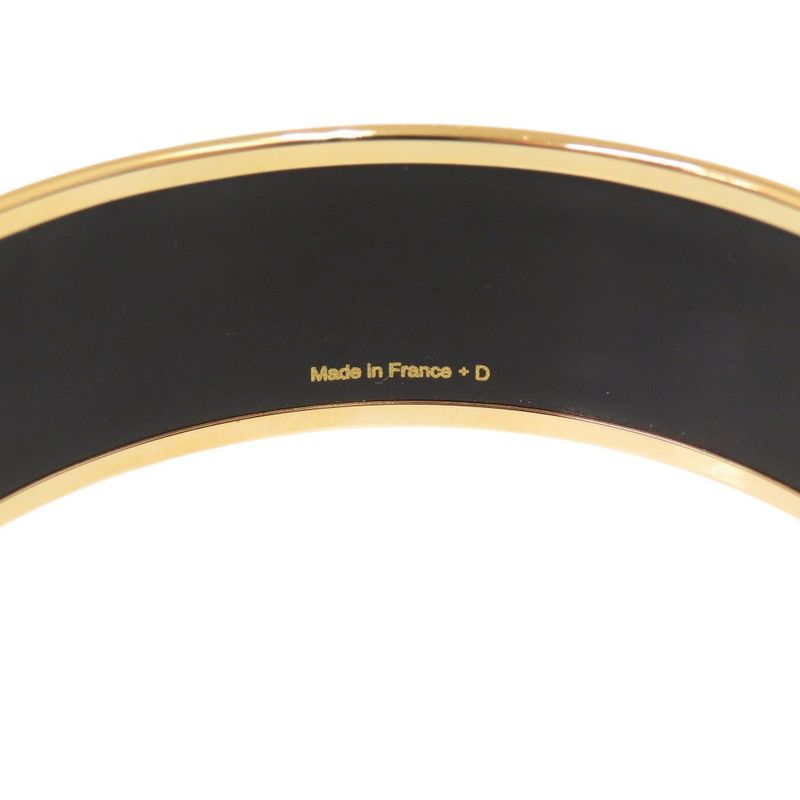 Hermes Enamel GM Metal Multicolor Bangle