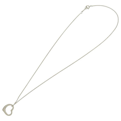 Tiffany & Co. Open Heart Elsa Peretti Silver Necklace